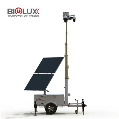 Прицеп для видеонаблюдения BIGLUX CHINA на солнечной энергии